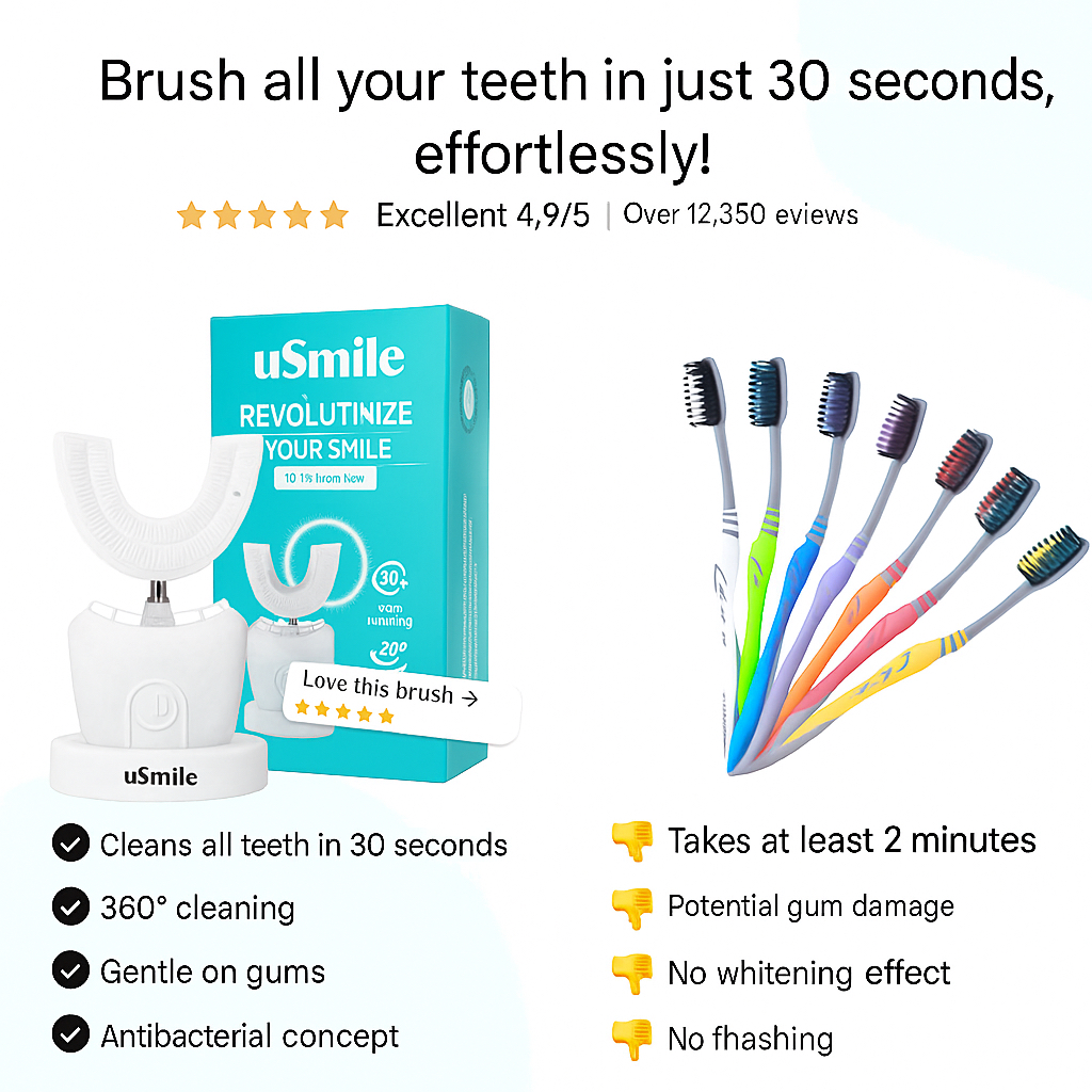 Usmile ToothBrush - Effortless Dental Care
