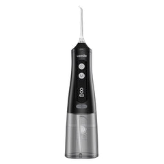 Usmile Water Dental Flosser Teeth Pick: Portable Cordless Oral Irrigator 350ML Rechargeable Travel Irrigation Cleaner IPX7 Waterproof Electric Flossing Machine for Teeth Cleaning